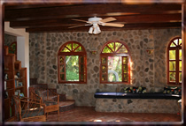 Inside the "casa" Inside the "casa"